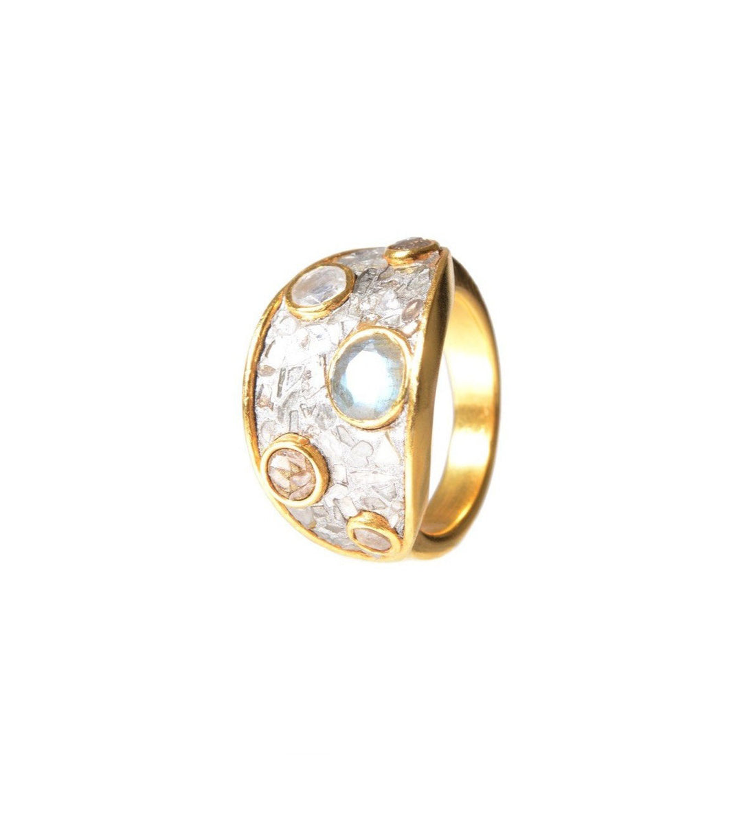 18k Gold Diamond Nimos Ring – Shana Gulati Jewelry