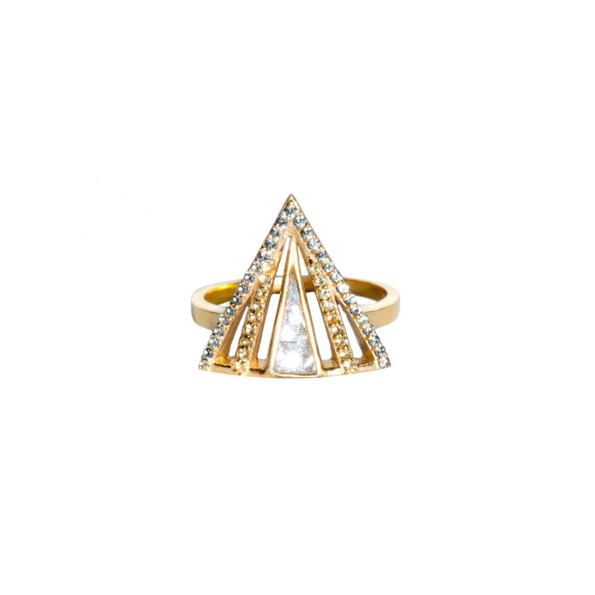 Rahisi Gold Vermeil Ring