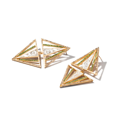 Rahisi Gold Vermeil Earrings